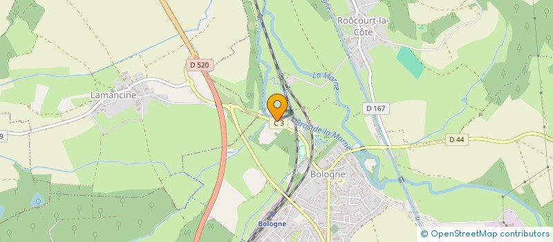 localisation de l'entreprise MADAME ALINE BOURRELIER à BOLOGNE