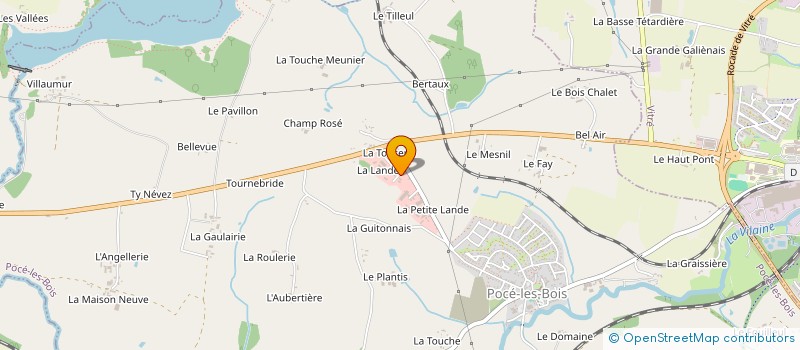 localisation de l'entreprise MADAME ALINE BOUTROS  POCE-LES-BOIS