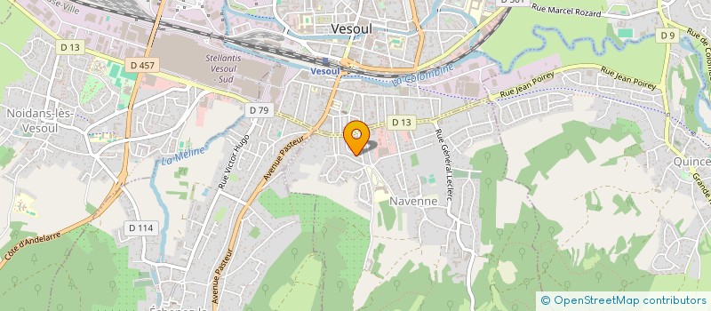 localisation de l'entreprise MADAME ALINE BOUVERET  NAVENNE