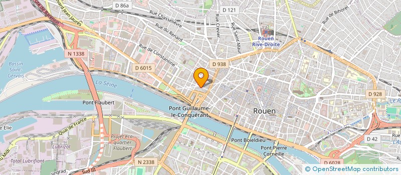 localisation de l'entreprise MADAME ALINE BRETON à ROUEN