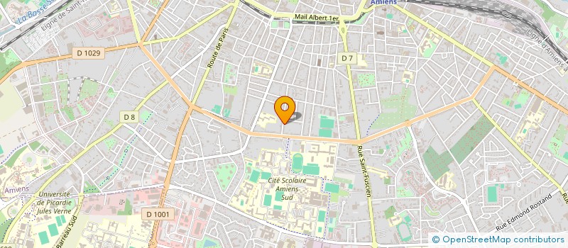 localisation de l'entreprise MADAME ALINE BRIGAUDEAU à AMIENS