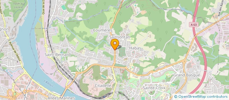 localisation de l'entreprise MADAME ALINE BRISENO à BAYONNE