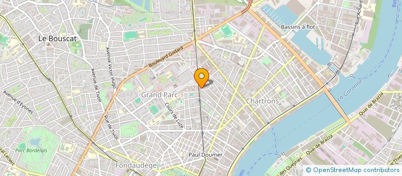 localisation de l'entreprise MADAME ALINE BRUNNER à BORDEAUX