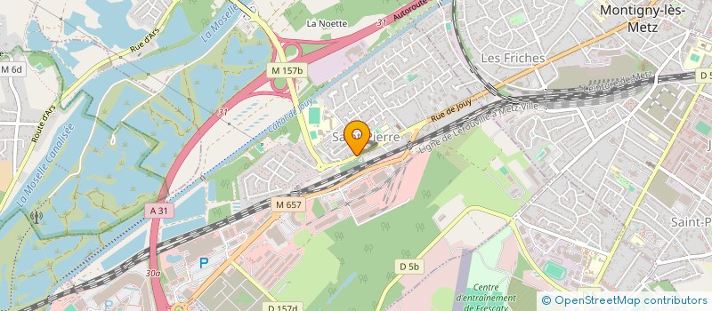 localisation de l'entreprise MADAME ALINE CABUS-SCHWEITZER  MOULINS-LES-METZ