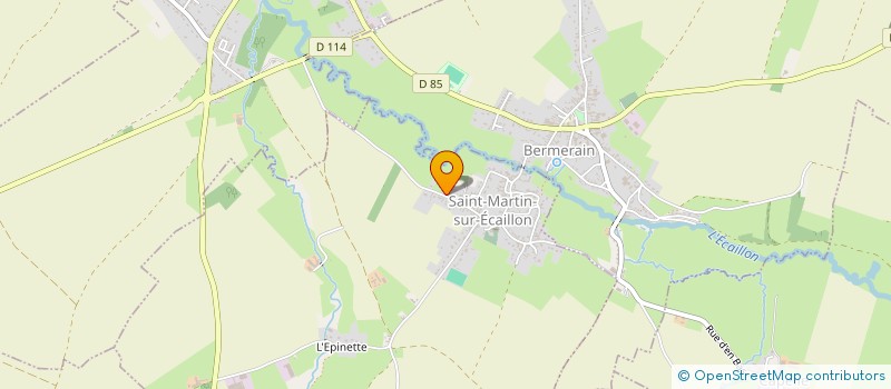 localisation de l'entreprise MADAME ALINE CAMBIER à SAINT-MARTIN-SUR-ECAILLON
