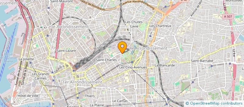 localisation de l'entreprise MADAME ALINE CAMILLI à MARSEILLE