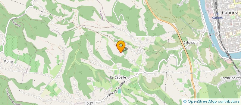 localisation de l'entreprise MADAME ALINE CAMPANA à CAHORS