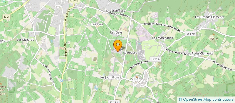 localisation de l'entreprise MADAME ALINE CARON  SIVERGUES