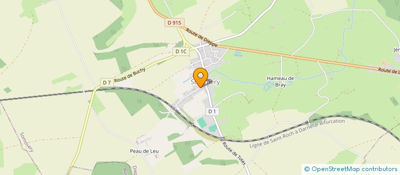 localisation de l'entreprise MADAME ALINE CARPENTIER  SOMMERY