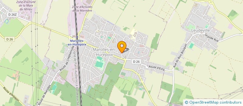 localisation de l'entreprise MADAME ALINE CAYRE  AVRAINVILLE