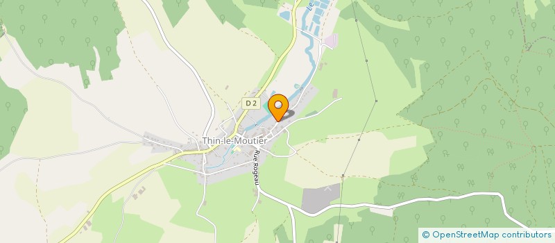 localisation de l'entreprise MADAME ALINE CERBELLE  THIN-LE-MOUTIER