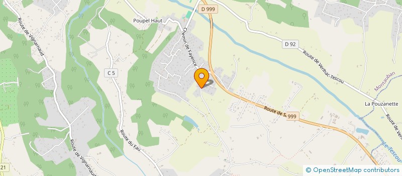 localisation de l'entreprise MADAME ALINE CESTER  MONTAUBAN