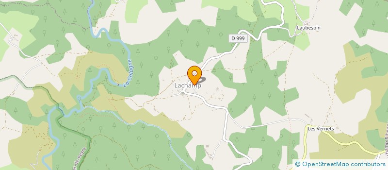 localisation de l'entreprise MADAME ALINE CHABANON  LACHAMP-RIBENNES