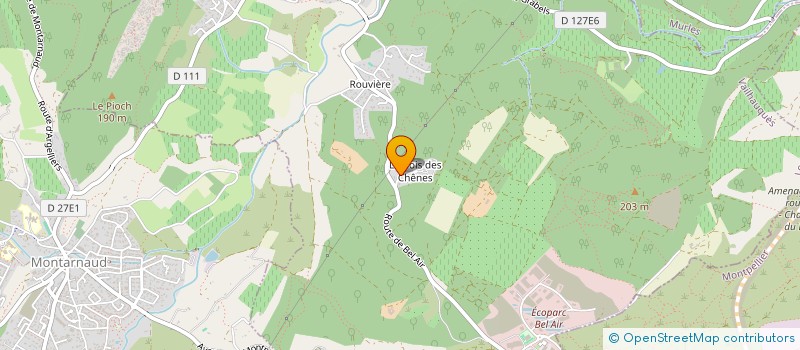 localisation de l'entreprise MADAME ALINE CHANCEL  VAILHAUQUES