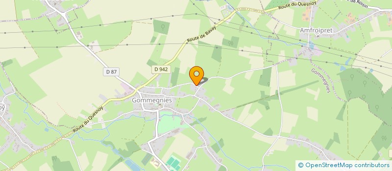 localisation de l'entreprise MADAME ALINE CHAPPE  CAMARET-SUR-MER