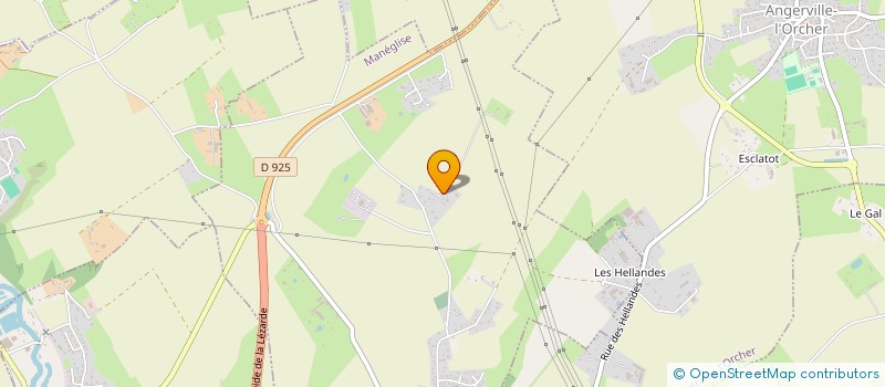 localisation de l'entreprise MADAME ALINE CHARDEY  MANEGLISE