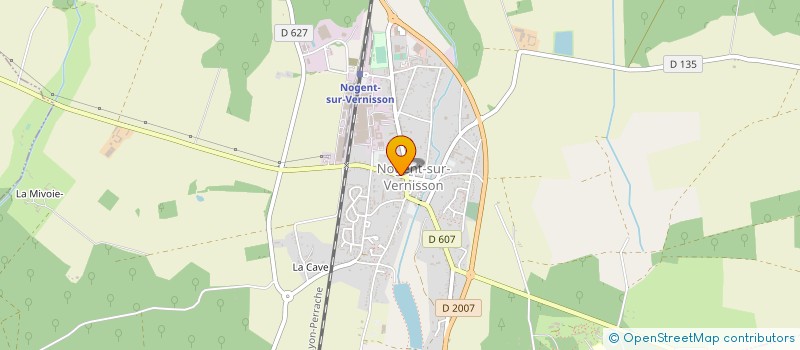 localisation de l'entreprise MADAME ALINE CHARLOT à NOGENT-SUR-VERNISSON