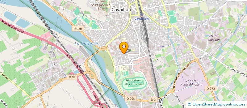 localisation de l'entreprise MADAME ALINE CHARLOT  CAVAILLON