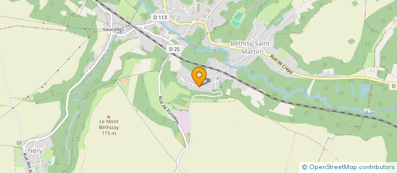 localisation de l'entreprise MADAME ALINE CHARPENTIER  BETHISY-SAINT-MARTIN