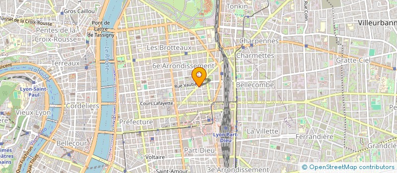 localisation de l'entreprise MADAME ALINE CHARROUD à LYON