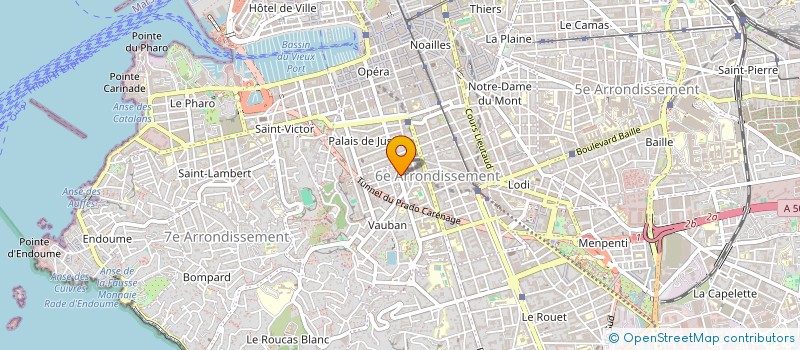 localisation de l'entreprise MADAME ALINE CHEMLA  MARSEILLE