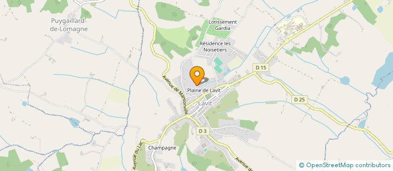 localisation de l'entreprise MADAME ALINE CHEREAU  LAVIT