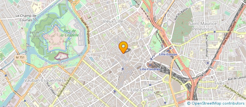 localisation de l'entreprise MADAME ALINE CLOQUET à LILLE