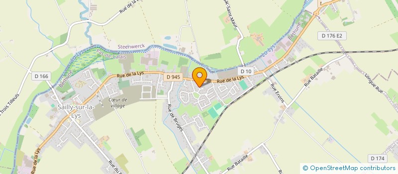 localisation de l'entreprise MADAME ALINE COCHIE  SAILLY-SUR-LA-LYS