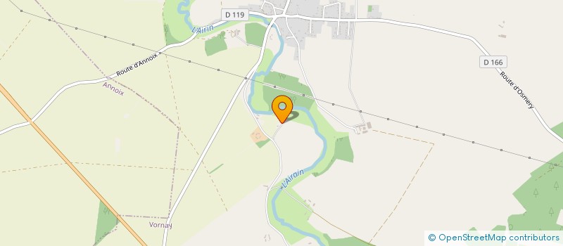 localisation de l'entreprise MADAME ALINE COLLIOT  VORNAY