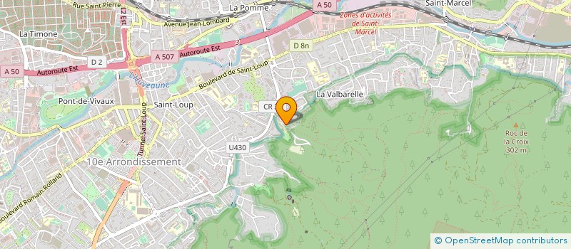 localisation de l'entreprise MADAME ALINE COPPOLA à MARSEILLE