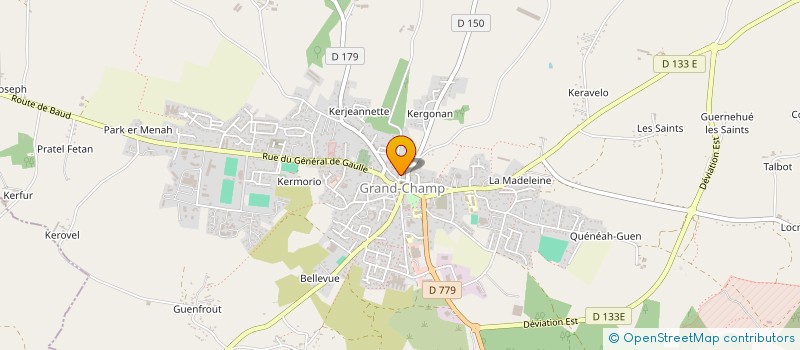 localisation de l'entreprise MADAME ALINE COQUIN  GRANDCHAMP