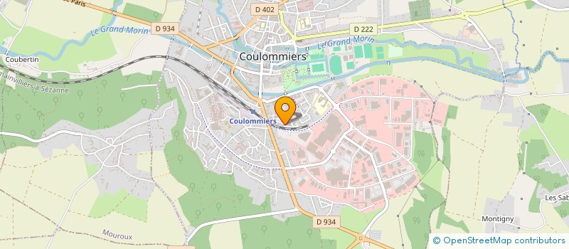 localisation de l'entreprise MADAME ALINE CORROY à COULOMMIERS