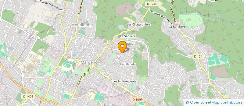 localisation de l'entreprise MADAME ALINE COTON à ANDILLY