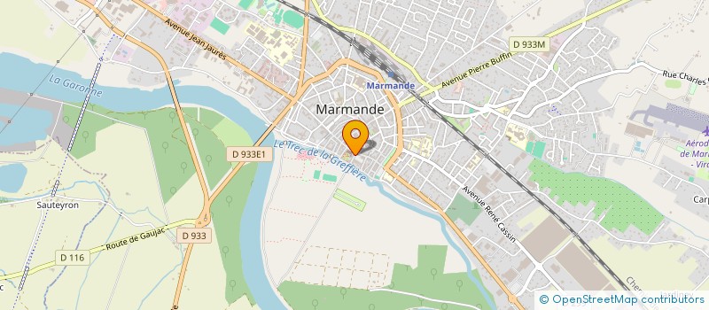 localisation de l'entreprise MADAME ALINE COUTIE à MARMANDE