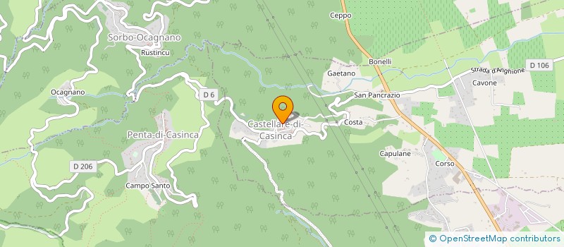 localisation de l'entreprise MADAME ALINE CRISTELLI  CASTELLARE-DI-CASINCA