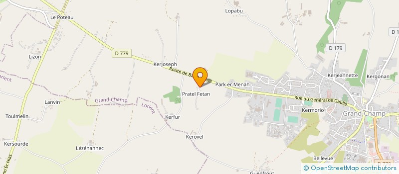 localisation de l'entreprise MADAME ALINE DA-RUI  GRANDCHAMP