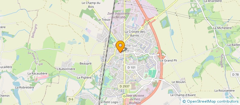 localisation de l'entreprise MADAME ALINE DA SILVA à LES SABLES-D'OLONNE