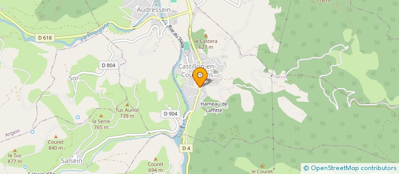 localisation de l'entreprise MADAME ALINE DANDOY à CASTILLON-EN-COUSERANS