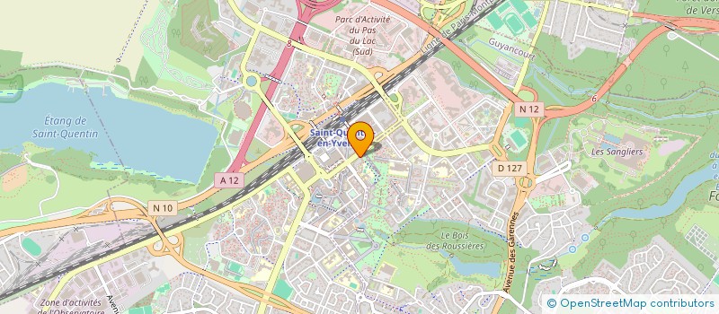 localisation de l'entreprise MADAME ALINE DAOU  MONTIGNY-LE-BRETONNEUX