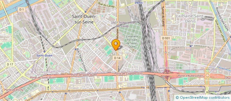 localisation de l'entreprise MADAME ALINE DE SOUZA à SAINT-OUEN-SUR-SEINE