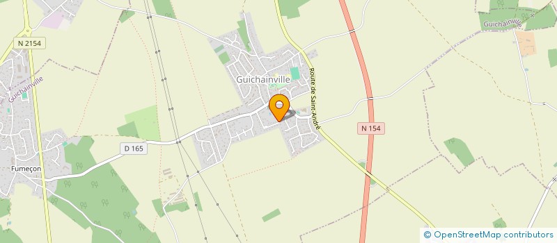 localisation de l'entreprise MADAME ALINE DEBACKER  GUICHAINVILLE