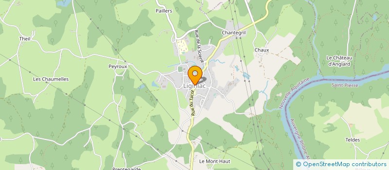 localisation de l'entreprise MADAME ALINE DECHAVANNE à NEUVIC