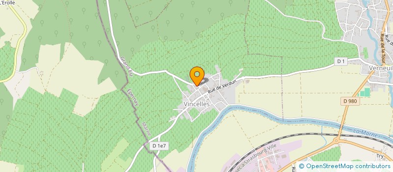 localisation de l'entreprise MADAME ALINE DELIGNIERES  MAREUIL-LE-PORT