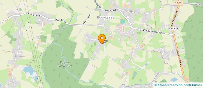 localisation de l'entreprise MADAME ALINE DELOS à BOUVIGNIES