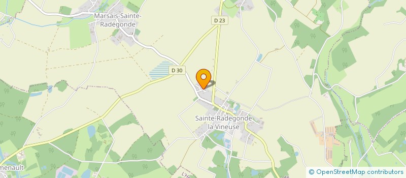 localisation de l'entreprise MADAME ALINE DEMAJEAN à MARSAIS-SAINTE-RADEGONDE