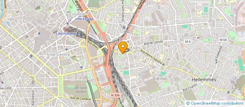 localisation de l'entreprise MADAME ALINE DEPRAETERE à LILLE