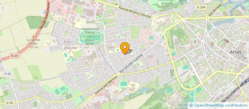 localisation de l'entreprise MADAME ALINE DEPRECK à ARRAS