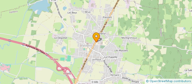 localisation de l'entreprise MADAME ALINE DI PIETRO à MANZIAT