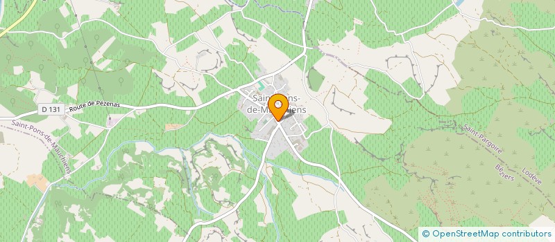 localisation de l'entreprise MADAME ALINE DIEU  SAINT-PONS-DE-MAUCHIENS