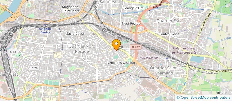 localisation de l'entreprise MADAME ALINE DOS SANTOS SANTORIO à AVIGNON